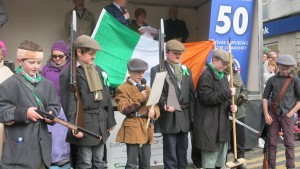 Reading the Proclamation of Independence